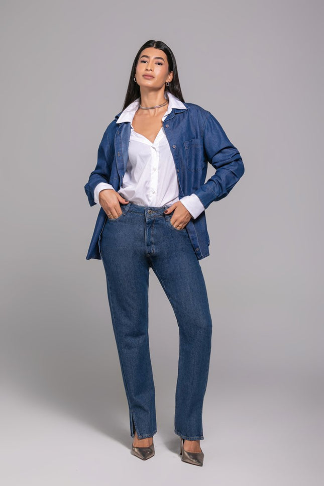 Calça Feminina Mom Jeans