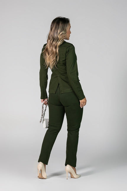 Calça Feminina Classic - Verde Militar