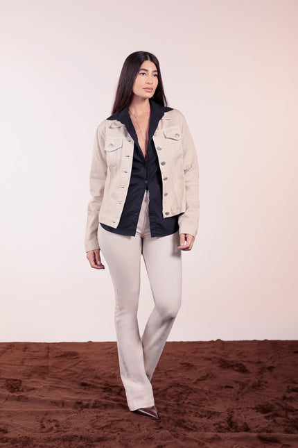Jaqueta Feminina - Off White - www.latifundio.com.br