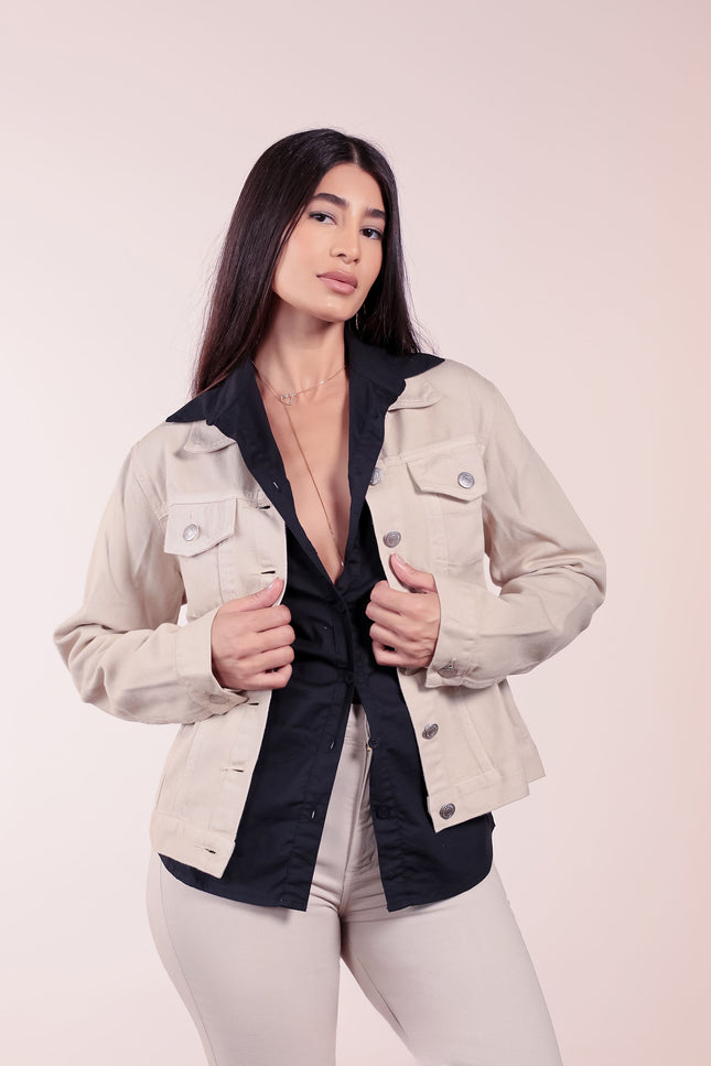 Jaqueta Feminina - Off White - www.latifundio.com.br