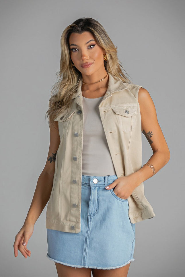 Colete  Feminino Trucker