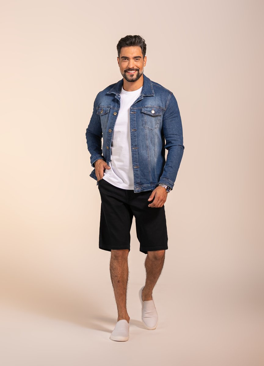 Bermuda Masculina Five Pocktes