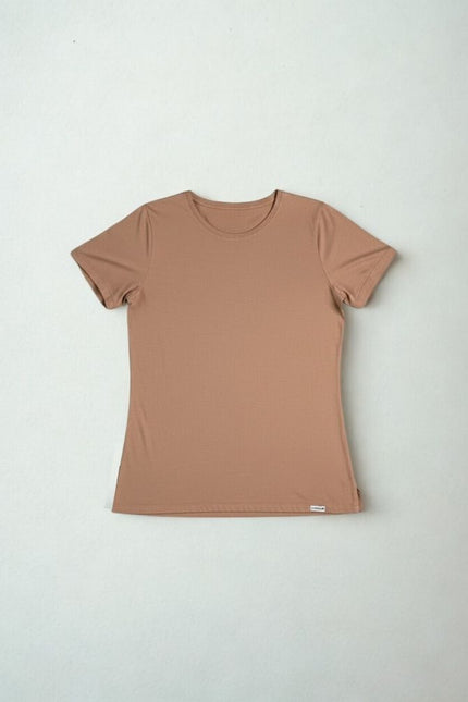 T-Shirt Feminina - Bege - www.latifundio.com.br