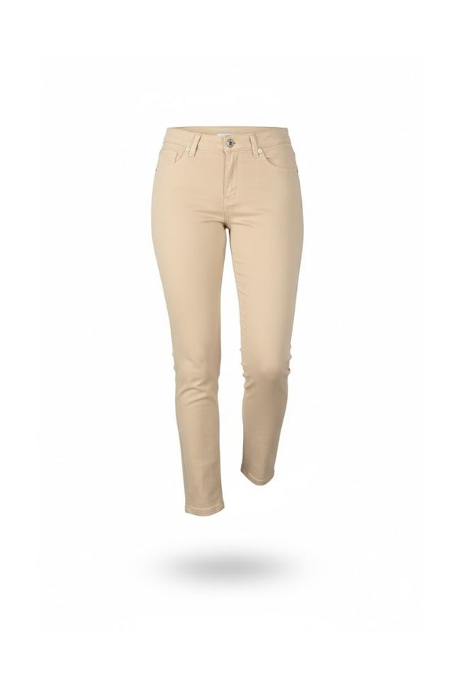 Calça Cropped - Off White - www.latifundio.com.br
