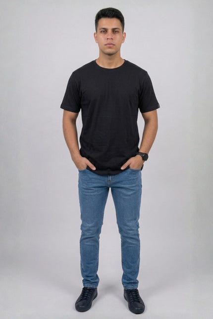 Calça Masculina Slim Delavê - Jeans Claro