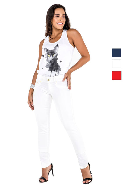 Calça Skinny Feminina Saint Tropez - www.latifundio.com.br