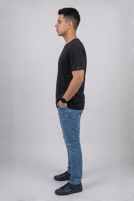Calça Masculina Slim Delavê - Jeans Claro