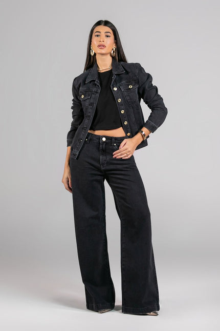 Calça Feminina Pantalona Black