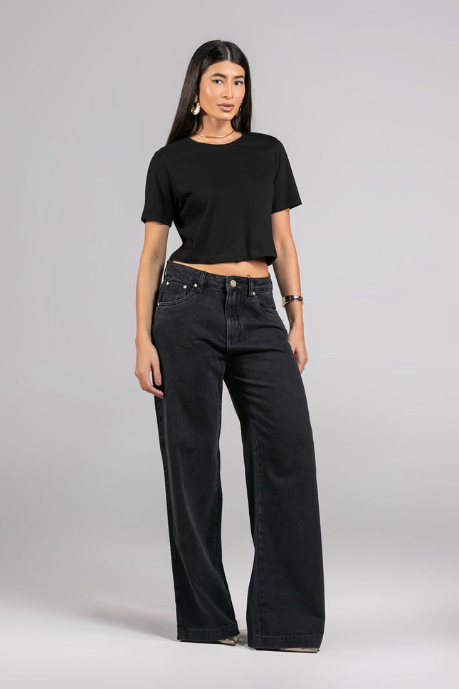 Calça Feminina Pantalona Black