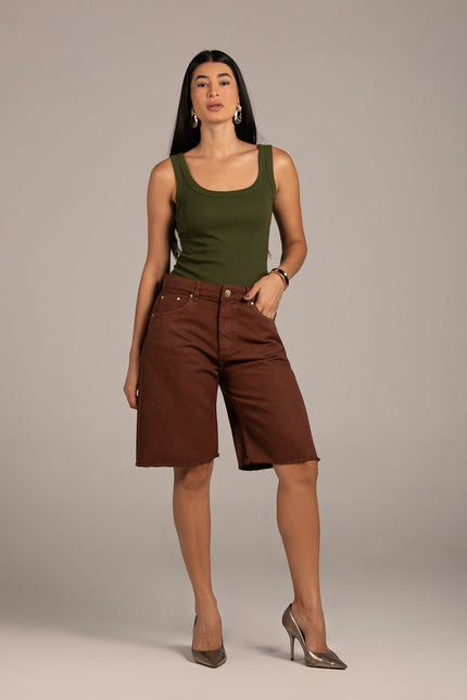 Jorts - Marrom - www.latifundio.com.br