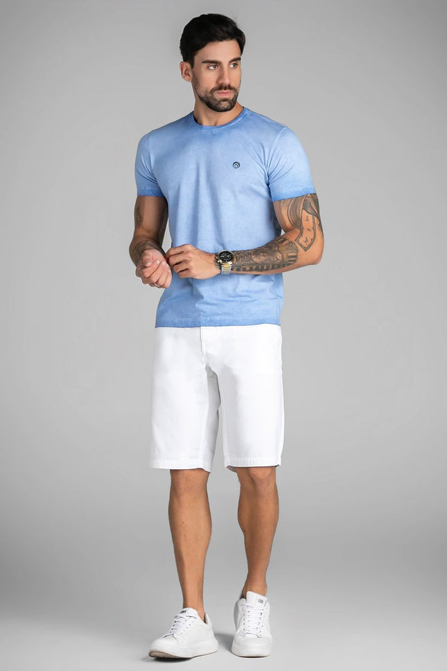 Bermuda Masculina Classic - Branco