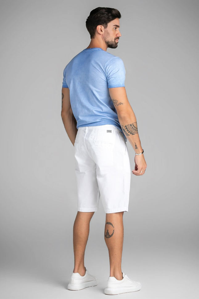 Bermuda Masculina Classic - Branco