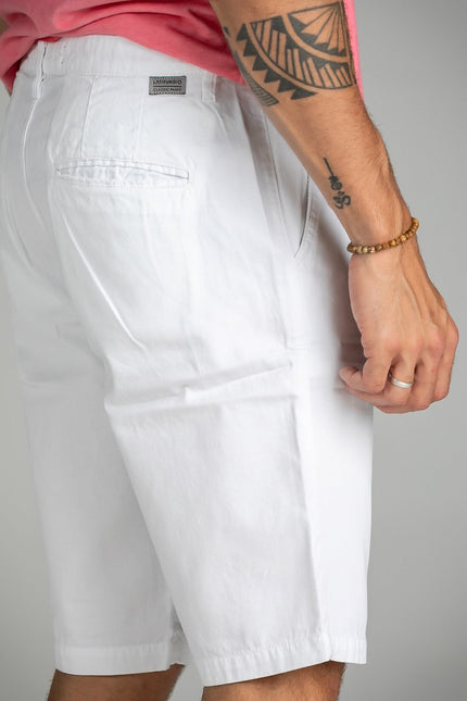 Bermuda Masculina Classic - Branco