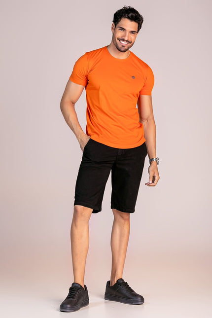 Bermuda Masculina Classic -  Preto - www.latifundio.com.br