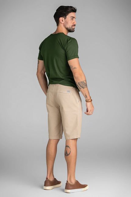 Bermuda Masculina Classic - Areia - www.latifundio.com.br