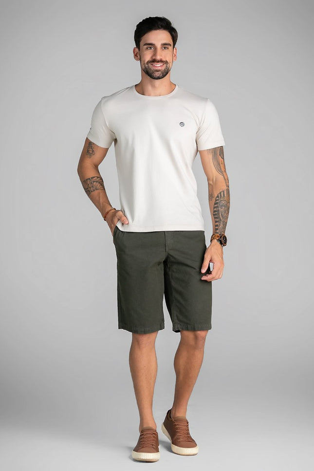 Bermuda Masculina Classic - Chumbo - www.latifundio.com.br