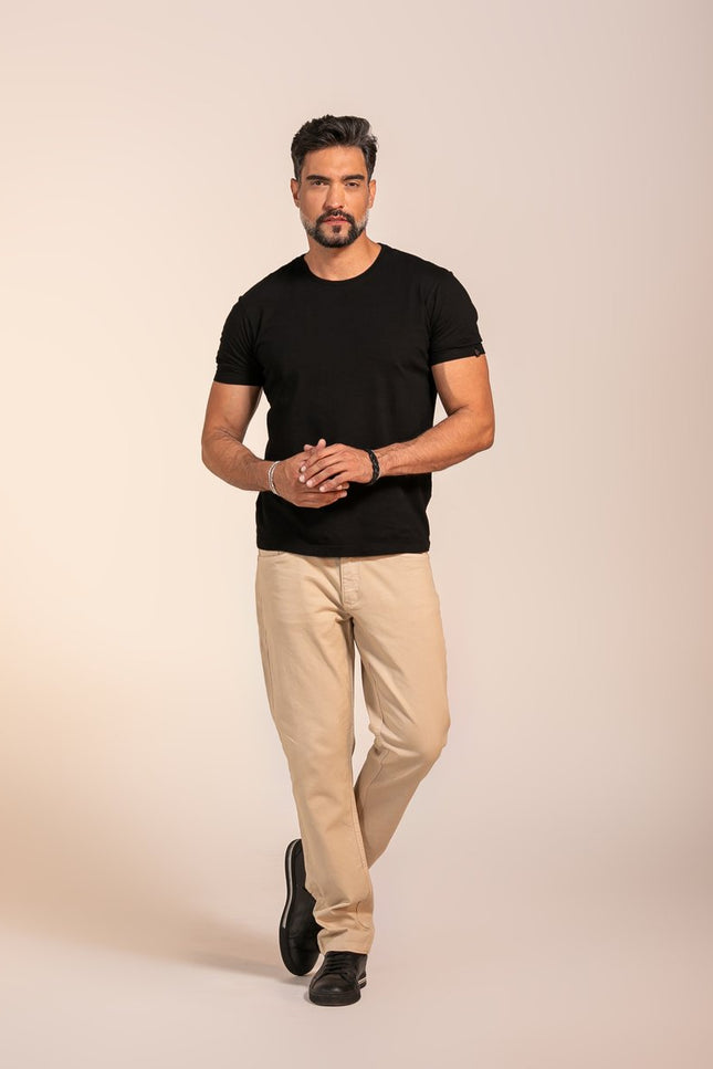 Blusa Masculina Gola Redonda - Preto - www.latifundio.com.br