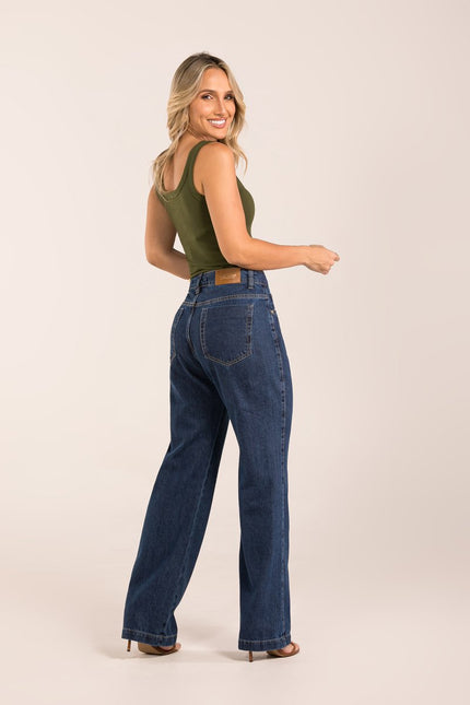 Calça Jeans Feminina Reta