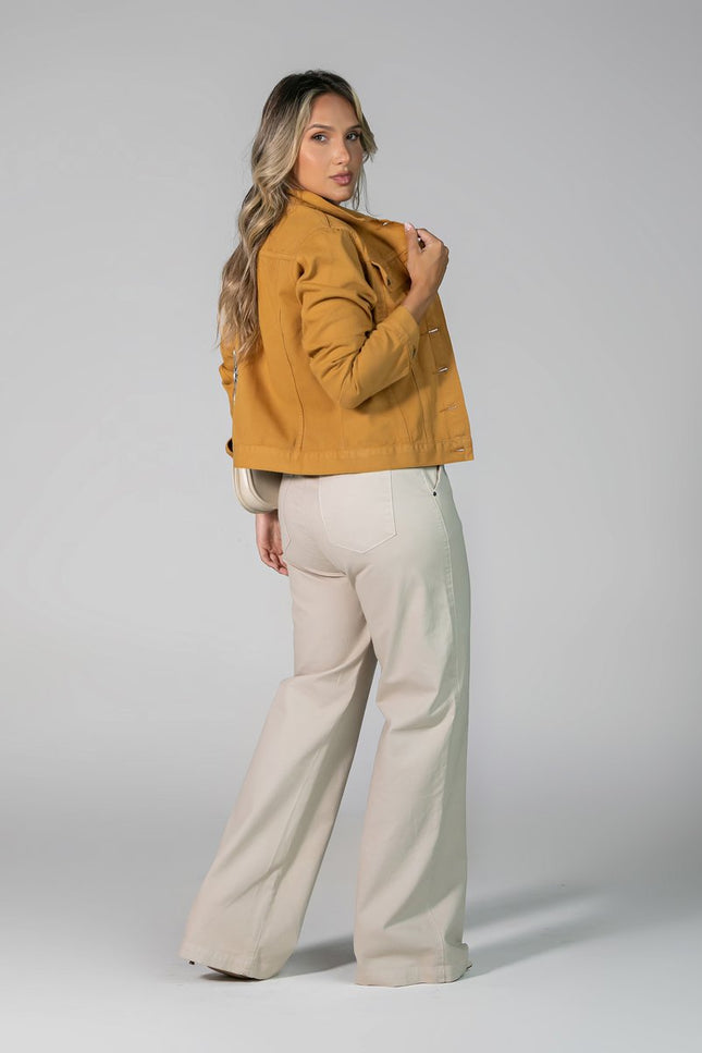 Calça Feminina Pantalona - Off White