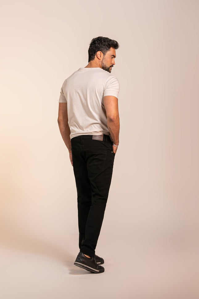 Calça Masculina Fit Colors - Preto