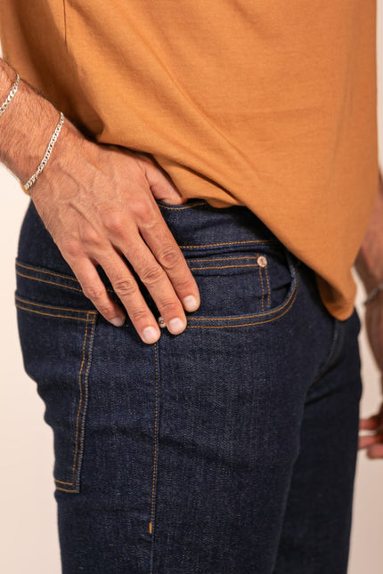 Calça Jeans Masculina Reta