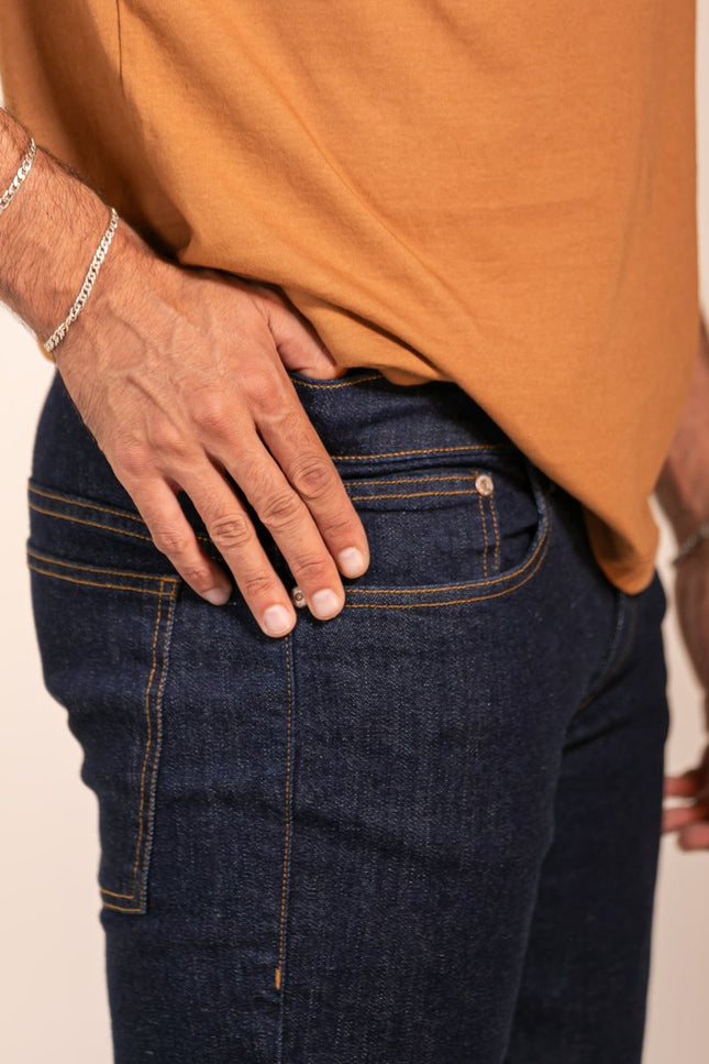 Calça Jeans Masculina Reta