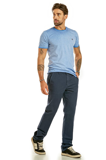 Calça Masculina Classic Slim - Indigo - www.latifundio.com.br