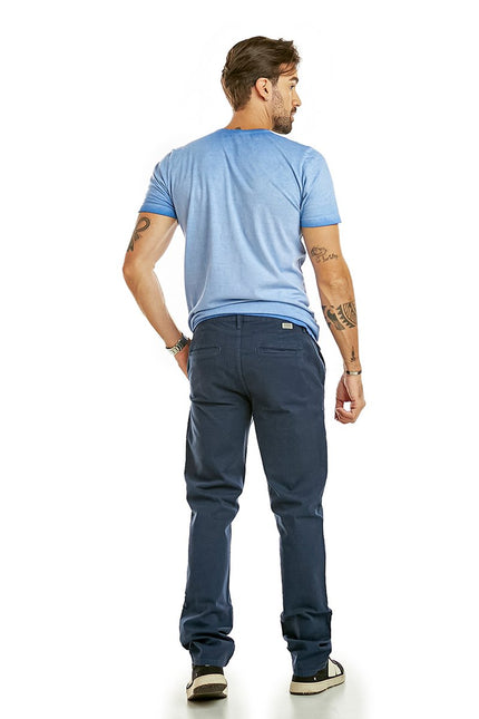 Calça Masculina Classic Slim - Indigo - www.latifundio.com.br