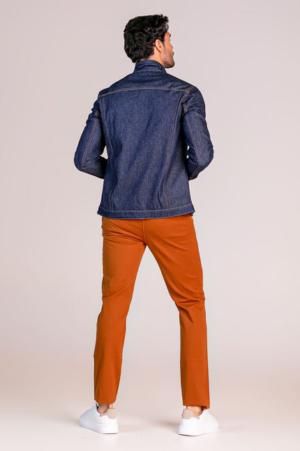 Calça Masculina Classic Slim - Cominho - www.latifundio.com.br
