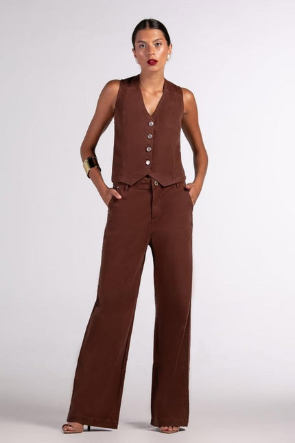 Colete Feminino - Marrom