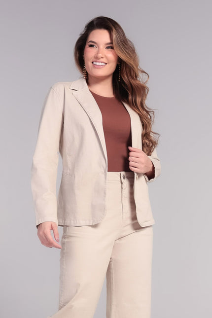 Blazer Feminino - Off White - www.latifundio.com.br