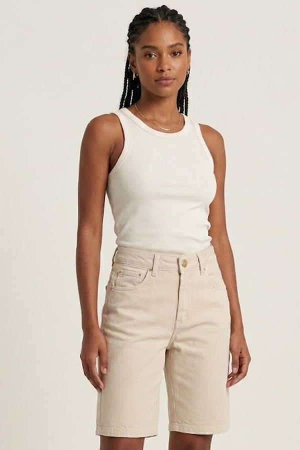 Jorts Feminino - Off White