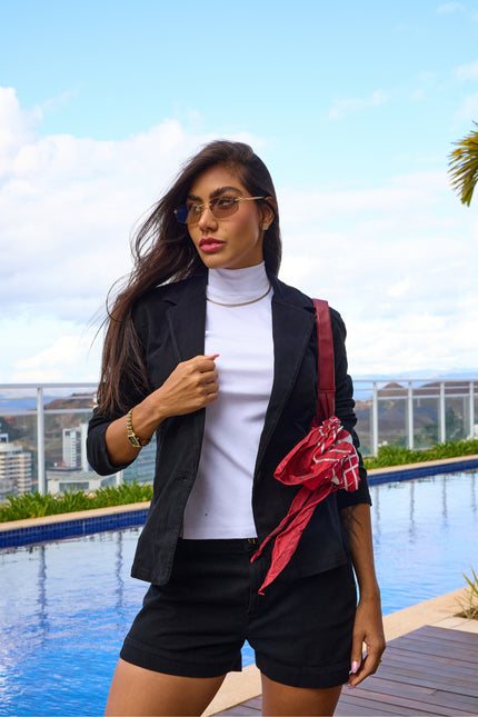 Blazer Feminino - Preto - www.latifundio.com.br