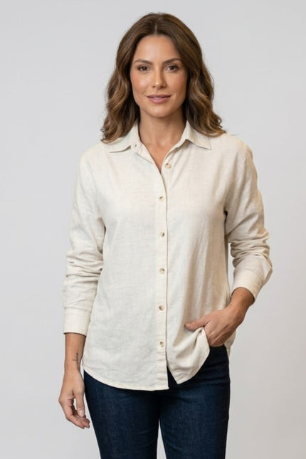 Camisa Manga Longa - Linho - www.latifundio.com.br