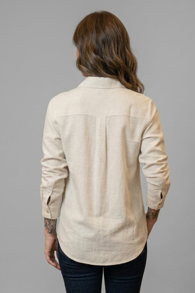 Camisa Manga Longa - Linho - www.latifundio.com.br