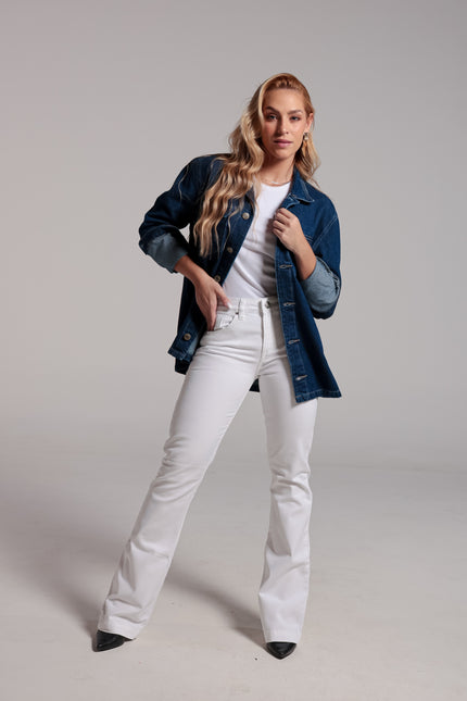 Jaqueta Work - Jeans Médio - www.latifundio.com.br