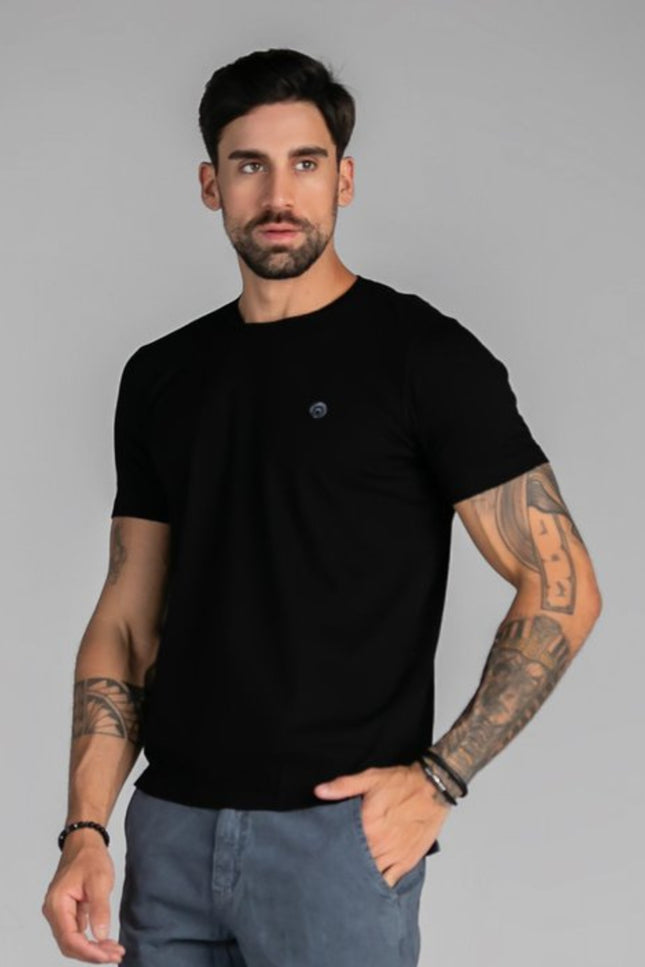 Blusa Masculina Logo - Preto - www.latifundio.com.br