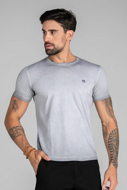 Blusa Masculina Logo - Cinza Stone - www.latifundio.com.br