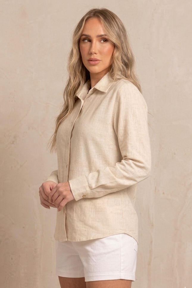 Camisa Manga Longa - Linho - www.latifundio.com.br