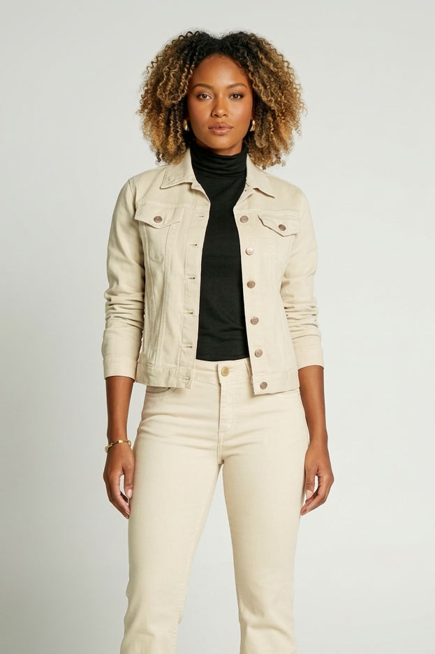 Jaqueta Básica - Off White - www.latifundio.com.br