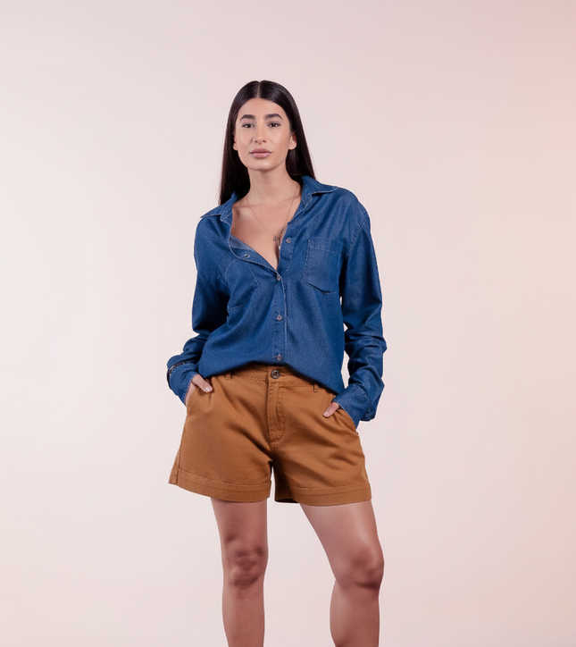 Short Feminino Meia Coxa - Cominho - www.latifundio.com.br