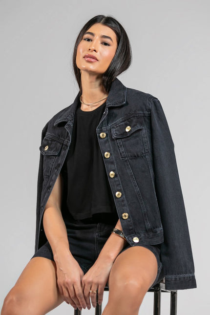 Jaqueta Básica Black