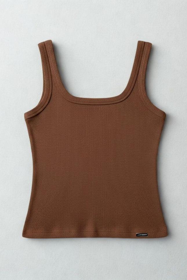 Regata Feminina -  Marrom - www.latifundio.com.br