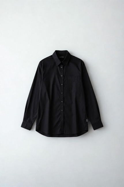 Camisa Feminina Manga Longa - Preto - www.latifundio.com.br