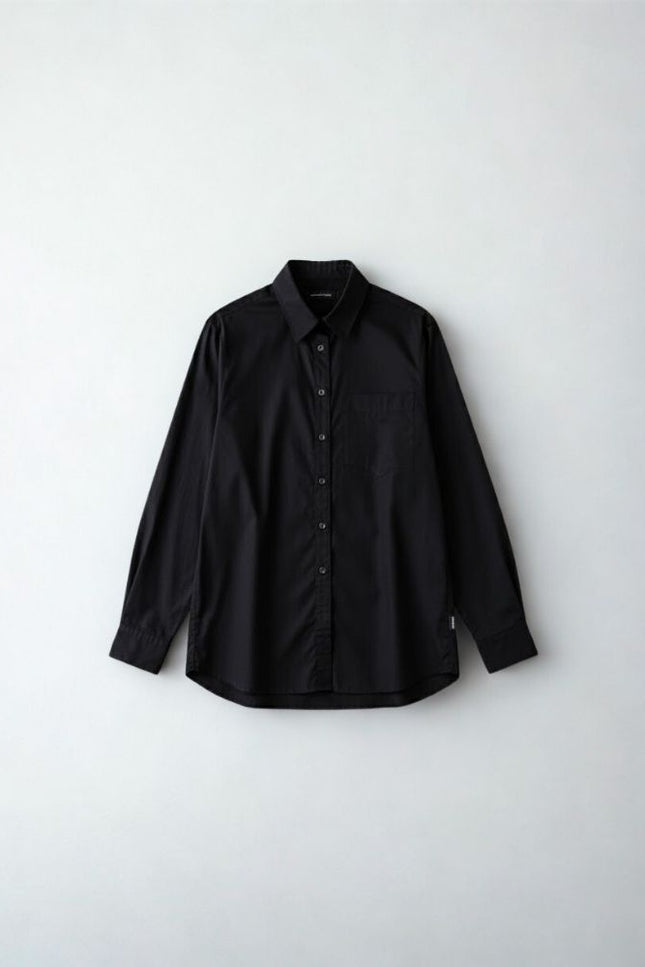 Camisa Feminina Manga Longa - Preto - www.latifundio.com.br