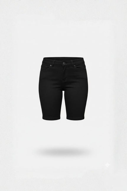 Bermuda Ciclista Feminina - Preto - www.latifundio.com.br