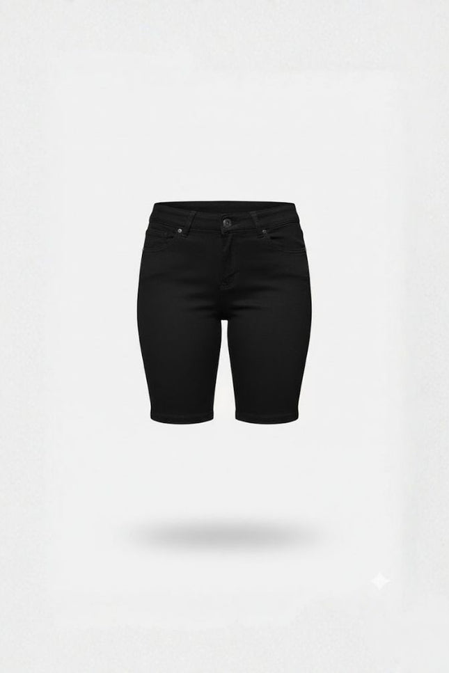 Bermuda Ciclista Feminina - Preto - www.latifundio.com.br