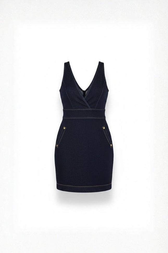 Vestido Chanel - Jeans Escuro - www.latifundio.com.br