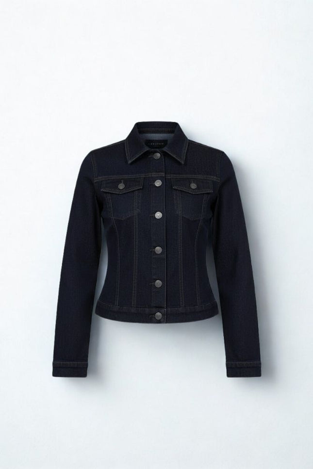 Jaqueta Feminina - Jeans Escuro - www.latifundio.com.br