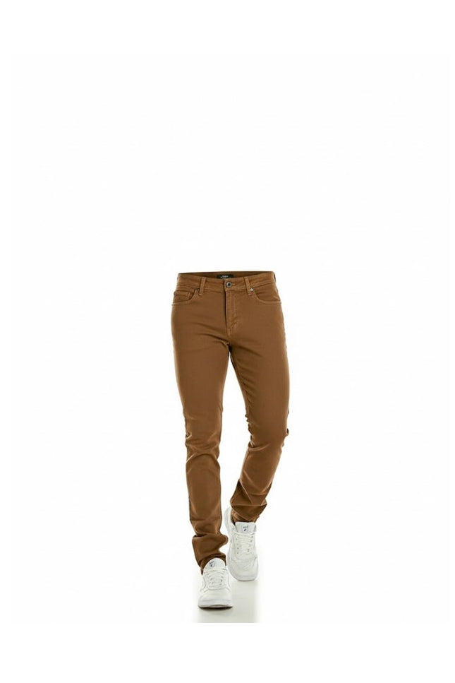 Calça Masculina Sarja Fit - Capuccino